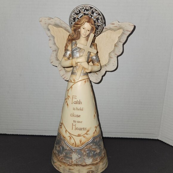Elements Angel Figurine "Faith" #82003 by Barbara McDonald 2006 Pavilion Gifts - Picture 1 of 8